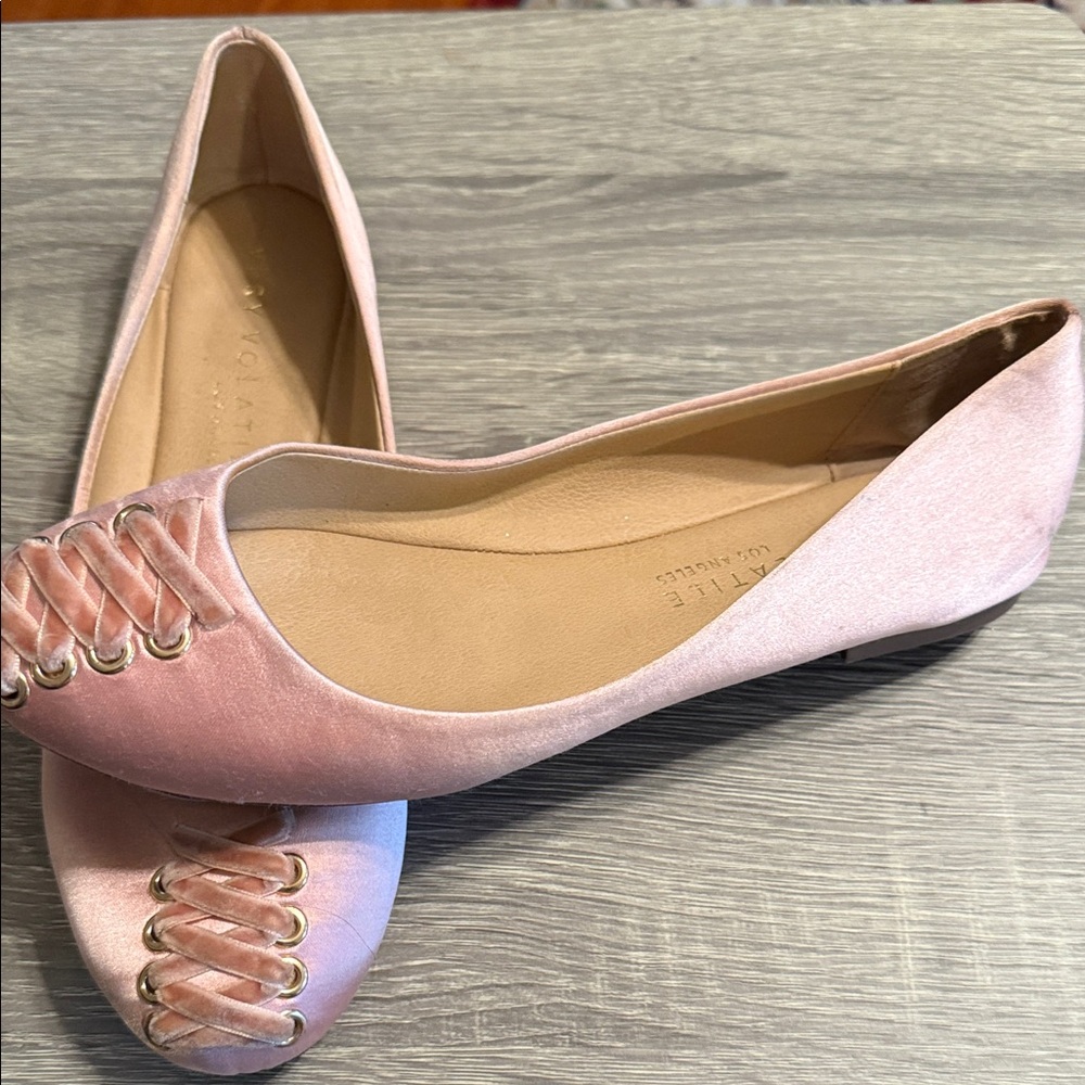 Very Volatile Blush Pink Women's Flats
